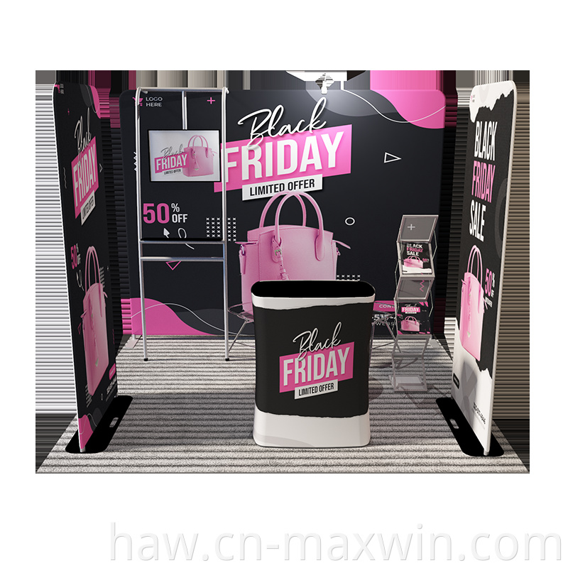 Hōʻikeʻike i ka papa inoa iā 4 Exhibition Booth9 4